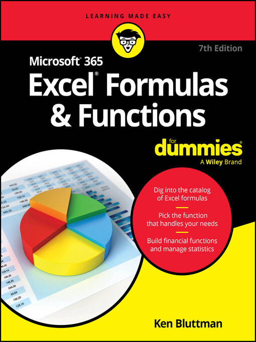 Title details for Microsoft 365 Excel Formulas & Functions For Dummies by Ken Bluttman - Available